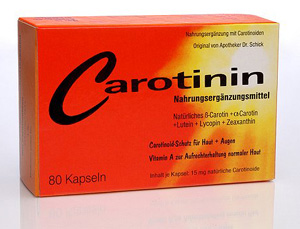 Carotinin - Schutz für die Augen