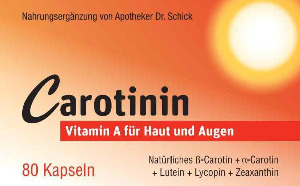 Carotinin - Schutz für die Augen